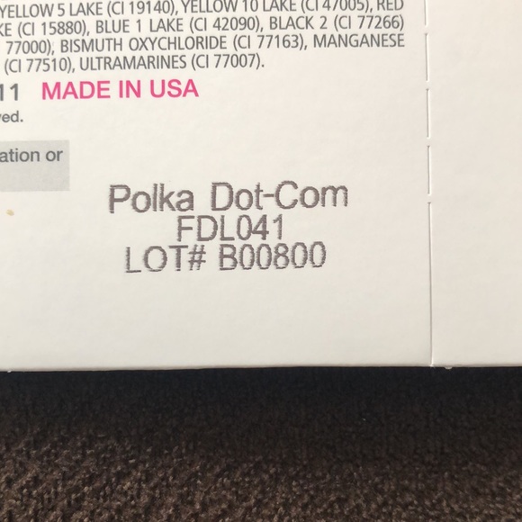 Color Street - PolkaDotCom - clear overlay - Picture 3 of 3